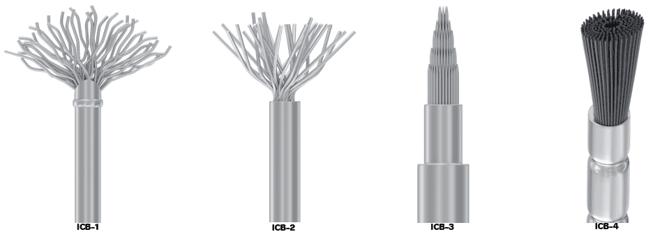 NiTi brushes